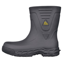 Ace Rubber Boot,Men's,13,Mid-Calf,Black,PR 885999105185