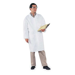 Kleenguard Lab Coat,L,White,Microp Lam,PK30 44453