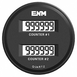 Enm Electronic Counter,6 Digits,LCD T39FB48