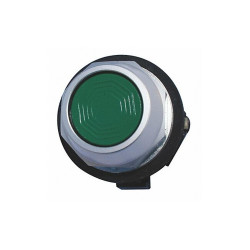 Eaton Non-Illuminated Push Button,30mm,Green HT8AAGA