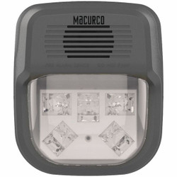 Macurco Horn Strobe Alarm,4-3/4" L,2" W,LED  HS-C