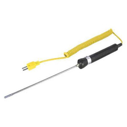 Reed Instruments Thermocouple Probe,3/16" dia.,6-7/64" L R2940