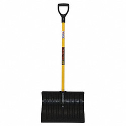 Structron Snow Scoop,ABS Head,43" FGL Handle 96829GRA