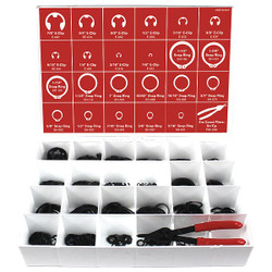 Itw Bee Leitzke Ext/E Style Ring Kit,540 Pc,23 Szs WWG-DISP-SH541