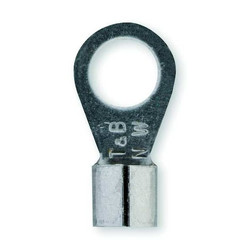 Sta-Kon Ring Terminal,Bare,16 AWG,14 AWG,PK100 NW14-8