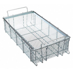 Washing Basket,Steel,1/2",1/4" Wire Dia.