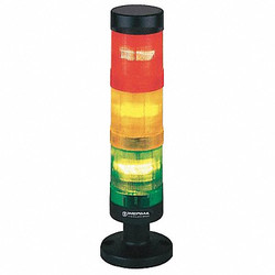 Werma Tower Light,24VAC/DC,Amber,Green,Red 62960002
