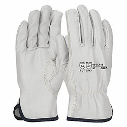 Pip Leather Gloves,S,Gunn Cut,PR,PK12  09-LC418/S