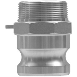 Dixon Cam and Groove Adapter,2",Forged Brass G200-F-BR