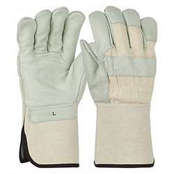 Pip Leather Gloves,2XL,Gunn Cut,PR,PK12 8000
