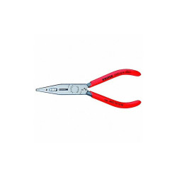 Knipex Long Nose Plier,6-1/4" L,Serrated  13 01 614 SBA