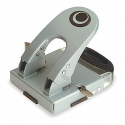 Officemate Two-Hole Paper Punch, Silver 90101