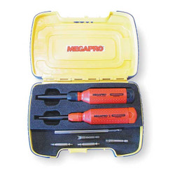 Megapro Multi-Bit Screwdriver, NumBits 14 TP-TP2DK3