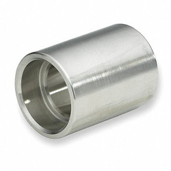 Sim Supply Coupling, 316 SS, 1 in Pipe Size, Socket  60FC111SW010