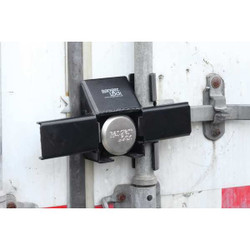 Ranger Lock Padlock Guard,12 in,Hardened Steel,Black RDDC-00