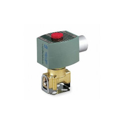 Redhat Solenoid Valve,Brass,NO,Air, Inert Gas  8210G034