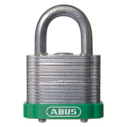 Abus Keyed Padlock,Alike,1-1/2"W,PK3 19342