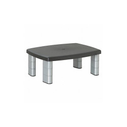 3m Monitor Stand,5 7/8 in H,Black; Silver MS80B