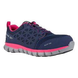 Reebok Athletic Shoe,M,7 1/2,Navy,PR RB046