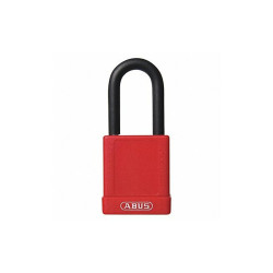 Abus Lockout Padlock,KD,Red,1-3/4"H,PK6 19601