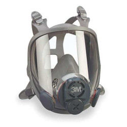 3m Full Face Respirator,L,Gray 6900DIN