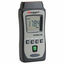 Megger Irradiance Meter,1,999 W/sq m,No Compass PVM210