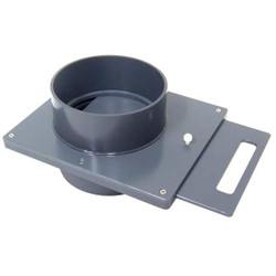 Plastic Supply Blastgate,PVC,8"  PVCB08