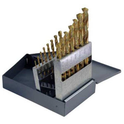 Chicago-Latrobe Jobber Drill Set,15 pc,HSS 41797