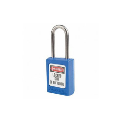 Master Lock Lockout Padlock,KA,Blue,1-13/16"H,PK12 S31KAS12BLU