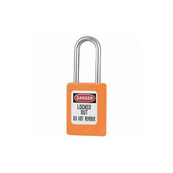 Master Lock Lockout Padlock,KA,Orange,1-13/16"H,PK12 S33KAS12ORJ