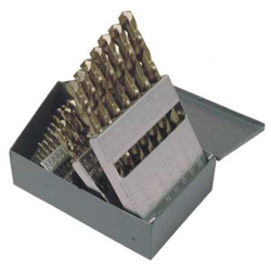 Chicago-Latrobe Jobber Drill Set,29 pc,Cobalt 47796