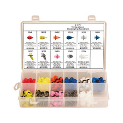 Manufacturer Varies Moulding Clip Assortment,154 Pc 8173