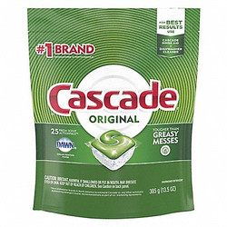 Cascade Dishwasher Detergent,Bag,25 ct,Pacs,PK5  80675