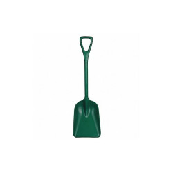 Remco Hygienic Shovel,37.5 in L,D Handle 6981MD2