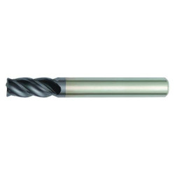 Widia Corner Chamfer End Mill,1/4",Carbide  TF4V0507002