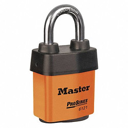 Master Lock Lockout Padlock,KA,Orange 6121KAORJ