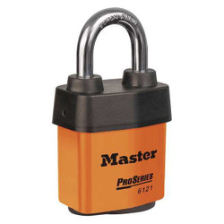 Master Lock Lockout Padlock,KA,Orange 6121KAORJ