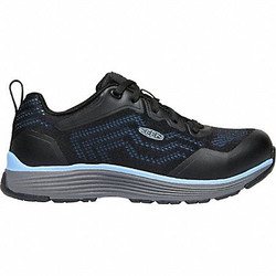 Keen Athletic Shoe,W,8 1/2,Black,PR 1025571