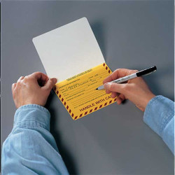 Accuform DOT Handling Label,Waste,6" Label W,PK25 MHZW20SLP