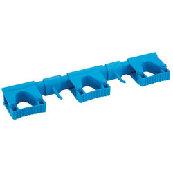 Vikan Tool Wall Bracket,16 1/2 in L,Blue 10113