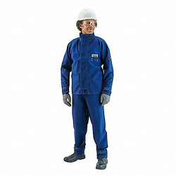 Ansell Jacket,Flame Resistant,Blue, Nomex,L 66-670