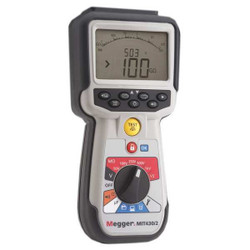 Megger Megohmmeter, 50 to 1000V DC, Backlit LCD MIT430/2