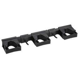 Vikan Tool Wall Bracket,16 1/2 in L,Black 10119