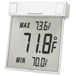 Traceable Digital Therm, Big-Digit See-Thru F 4159