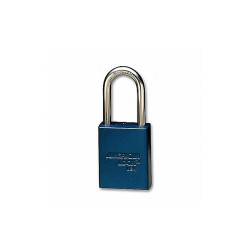 American Lock Lockout Padlock,KA,Blue,1-7/8"H,PK12 A1106KABLU SETOF12