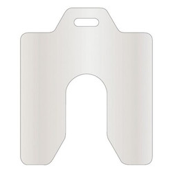 Maudlin Products Slotted Shim,Slotted Shim,0.5" Thk,2" L MSA-500-SS