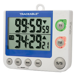 Traceable Dual Timer, CountDown,CountUp, 100hr 5017