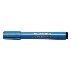 Detectapro Permanent Marker,Black,Capped,PK10 MPENBK
