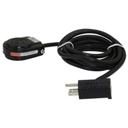 Linemaster FootSwitch,Black,Steel,SPDT-NO,Momentary 491-SC3
