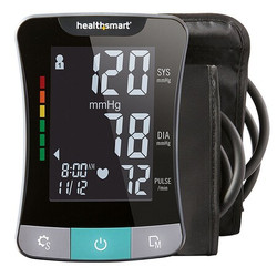 Healthsmart Blood Pressure Monitor,Arm,Blk,1.08 lb. 04-655-001